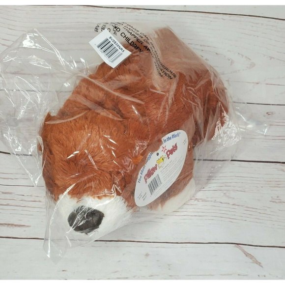 Authentic My Pillow Pets Premium Light Brown Small Bear 12" Plush Stuffed Animal - Picture 2 of 11
